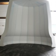 Polystyrene Movie Prop - Basic form of Bell prior to paint and finishing sand down for textured result