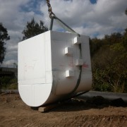 Concrete Pit Mould - Part of the Dinmore to Goodna Pipe & Drainage Up-grade after the floods of Brisbane.