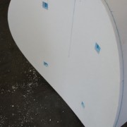 Polystyrene Pipe Cutout