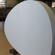 Polystyrene Pipe Cutout